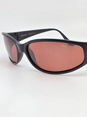 Bolle Coachwhip Matte Black Frame Polarized Red Lens Sunglasses France 60-16-112